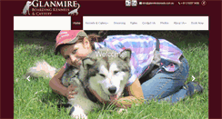 Desktop Screenshot of glanmirekennels.com.au